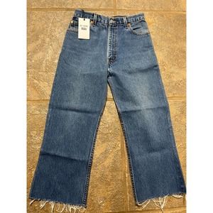 Re/Done X Levi’s 70's Super Crop Boot Cut Jean One of a Kind 25